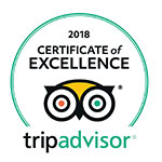 Tripadvisor Certificate of Excellence 2018