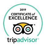 Tripadvisor Certificate of Excellence 2019