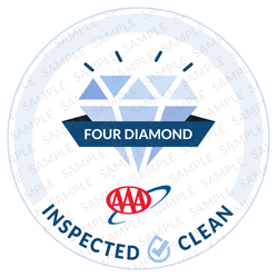 4 Diamond rating from AAA